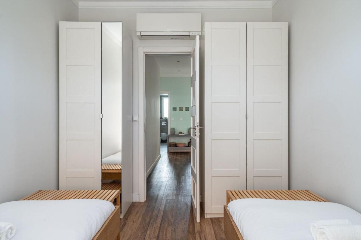T2 With Ac And Patio Near Av Da Liberdade *
