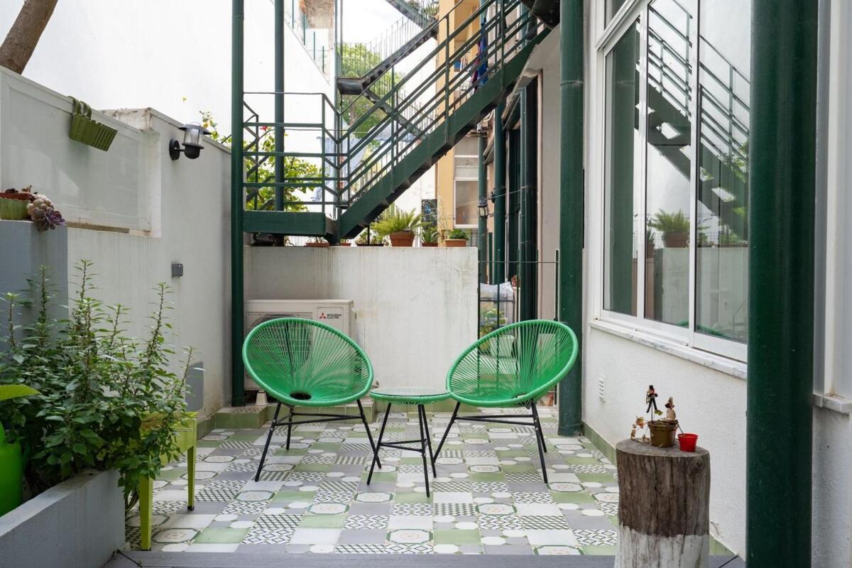 Lejlighed T2 With Ac And Patio Near Av Da Liberdade Lisboa